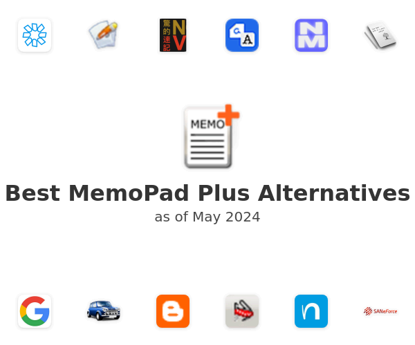 Best MemoPad Plus Alternatives