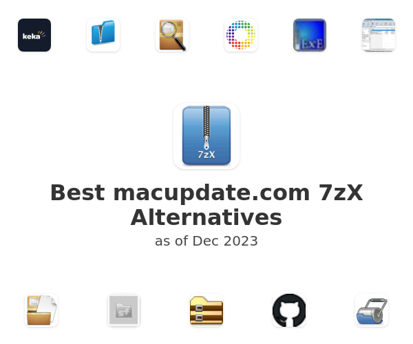 Best macupdate.com 7zX Alternatives