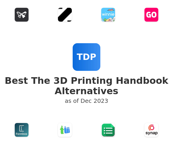 Best The 3D Printing Handbook Alternatives