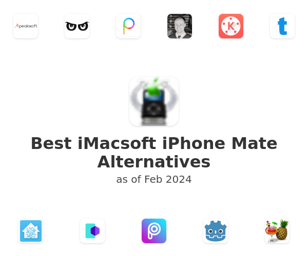 Best iMacsoft iPhone Mate Alternatives