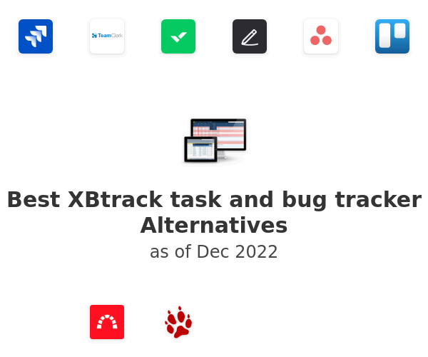 Best XBtrack task and bug tracker Alternatives