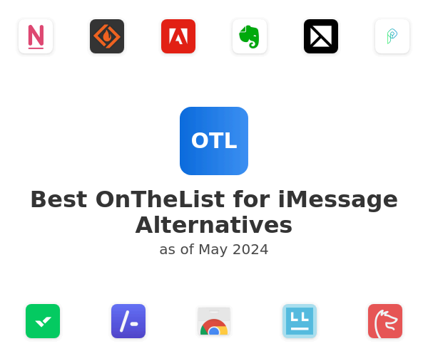 Best OnTheList for iMessage Alternatives