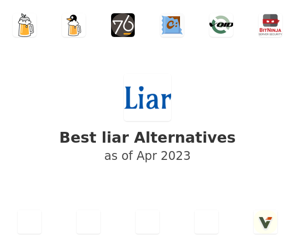 Best liar Alternatives