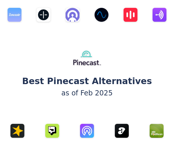 Best Pinecast Alternatives