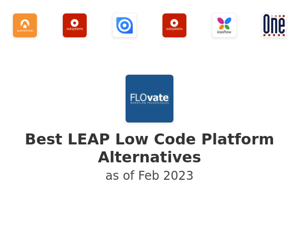 Best LEAP Low Code Platform Alternatives