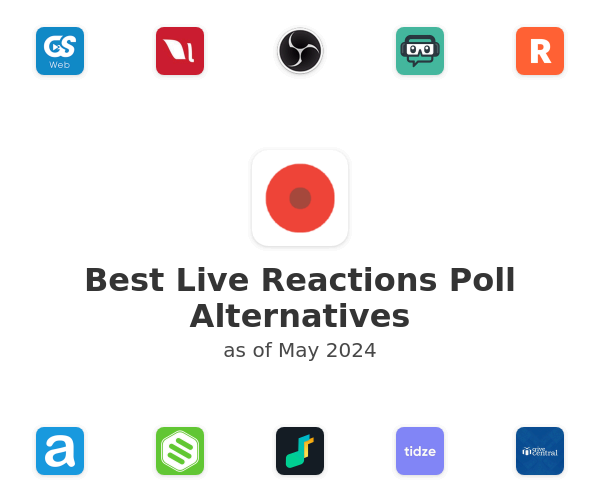 Best Live Reactions Poll Alternatives