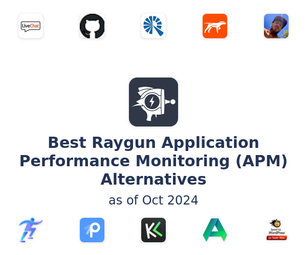 Best Raygun Application Performance Monitoring (APM) Alternatives
