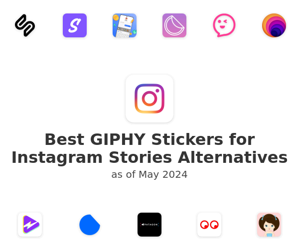Best GIPHY Stickers for Instagram Stories Alternatives