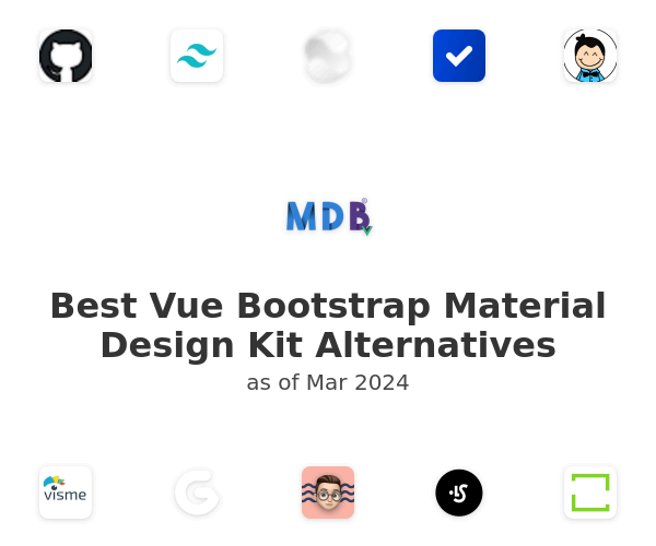 Best Vue Bootstrap Material Design Kit Alternatives