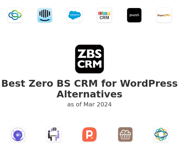 Best Zero BS CRM for WordPress Alternatives