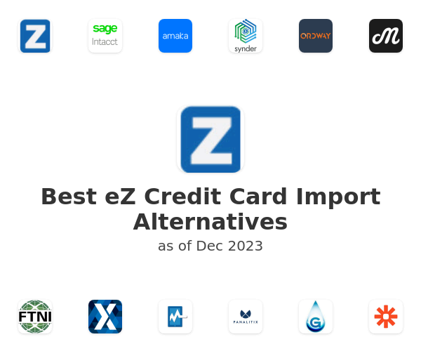 Best eZ Credit Card Import Alternatives