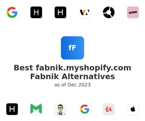 Best fabnik.myshopify.com Fabnik Alternatives