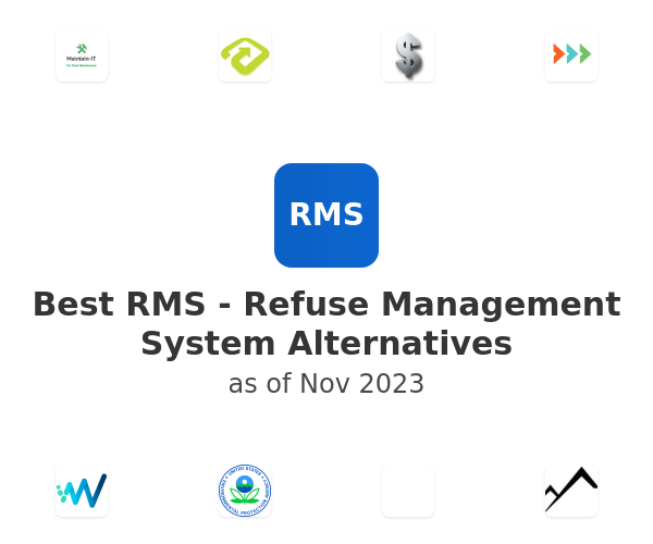 Best RMS - Refuse Management System Alternatives
