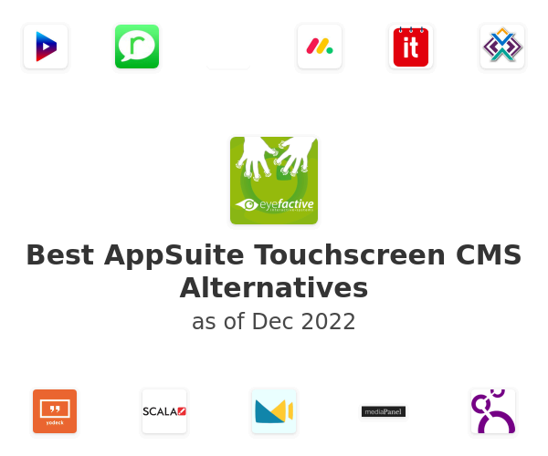 Best AppSuite Touchscreen CMS Alternatives