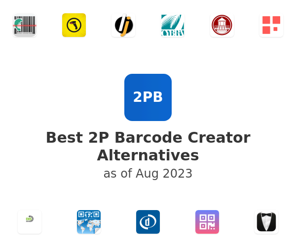 Best 2P Barcode Creator Alternatives