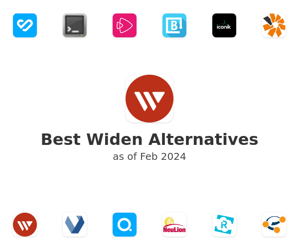 Best Widen Alternatives
