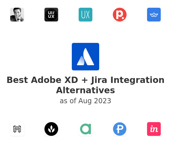 Best Adobe XD + Jira Integration Alternatives