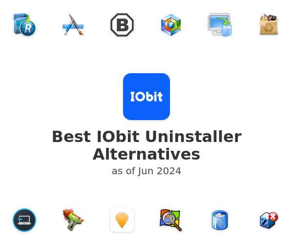 Best IObit Uninstaller Alternatives