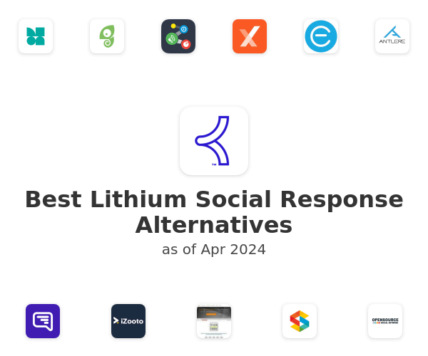 Best Lithium Social Response Alternatives