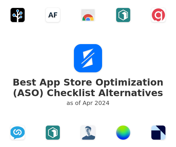 Best App Store Optimization (ASO) Checklist Alternatives