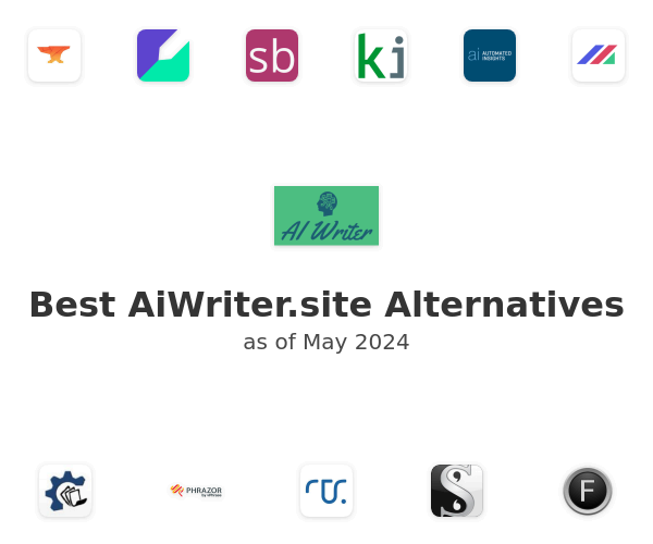 Best AiWriter.site Alternatives