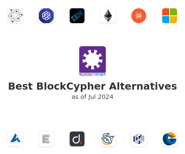 Best BlockCypher Alternatives