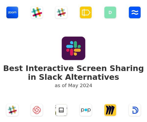 Best Interactive Screen Sharing in Slack Alternatives