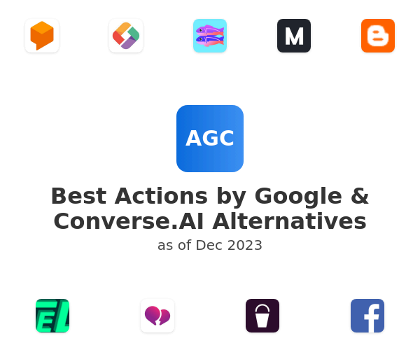Best Actions by Google & Converse.AI Alternatives