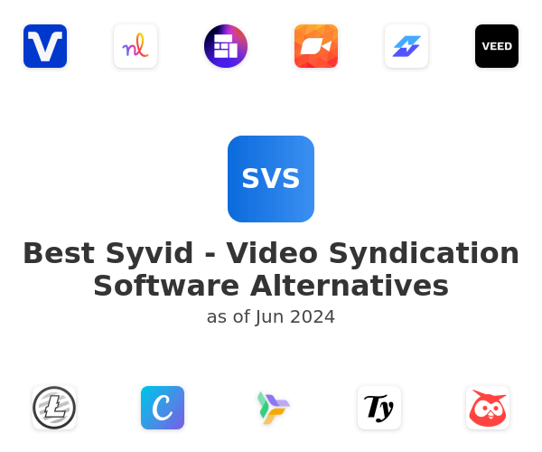 Best Syvid - Video Syndication Software Alternatives