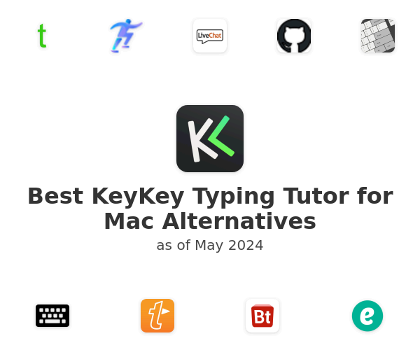 Best KeyKey Typing Tutor for Mac Alternatives