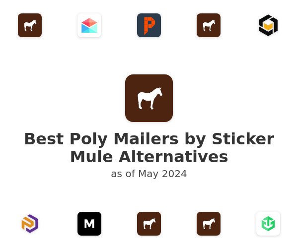 Best Poly Mailers by Sticker Mule Alternatives