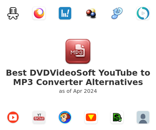 Best DVDVideoSoft YouTube to MP3 Converter Alternatives