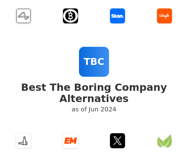 Best The Boring Company Alternatives