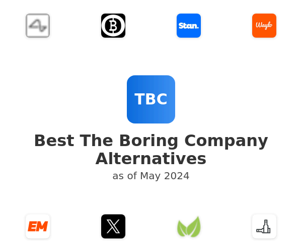 Best The Boring Company Alternatives