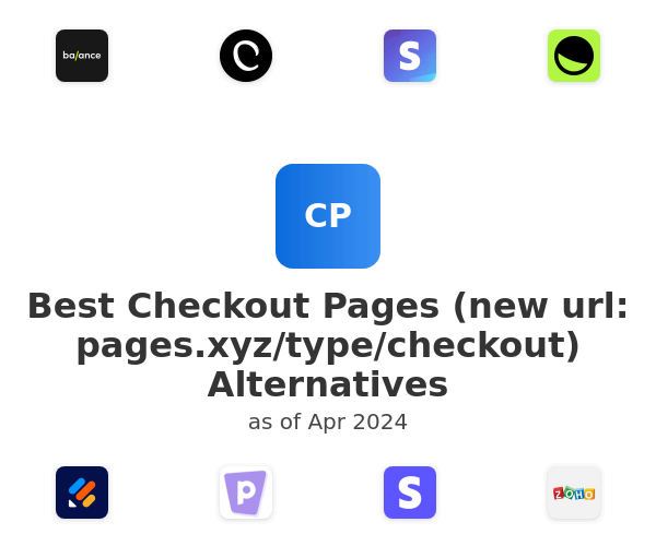Best Checkout Pages (new url: pages.xyz/type/checkout) Alternatives