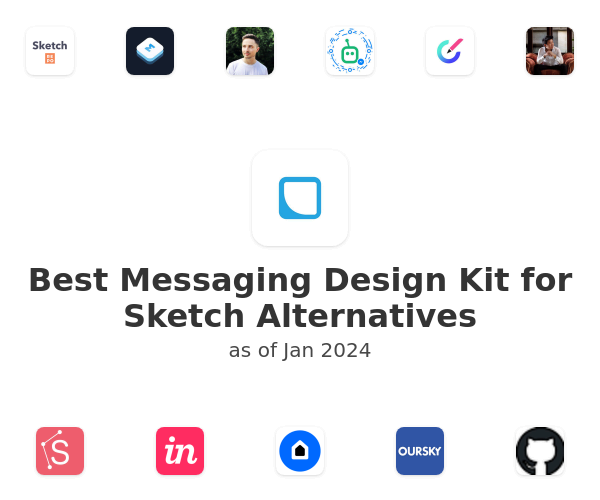 Best Messaging Design Kit for Sketch Alternatives