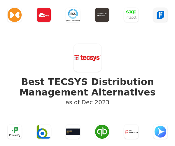 Best TECSYS Distribution Management Alternatives