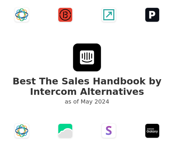 Best The Sales Handbook by Intercom Alternatives