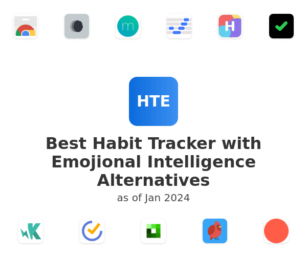 Best Habit Tracker with Emojional Intelligence Alternatives