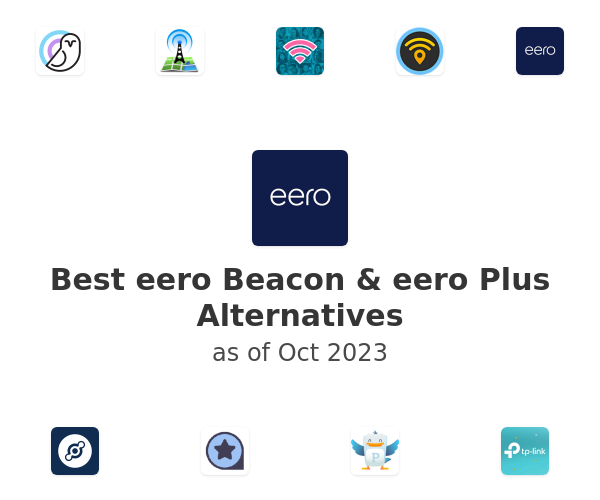 Best eero Beacon & eero Plus Alternatives