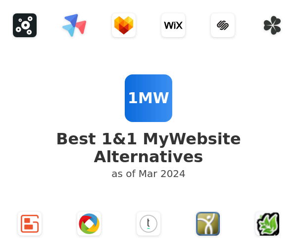 Best 1&1 MyWebsite Alternatives