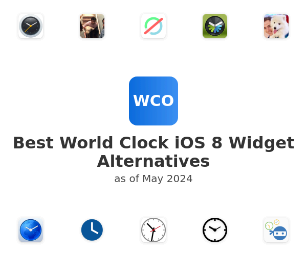 Best World Clock iOS 8 Widget Alternatives