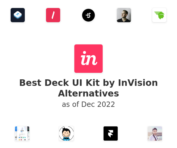 Best Deck UI Kit by InVision Alternatives