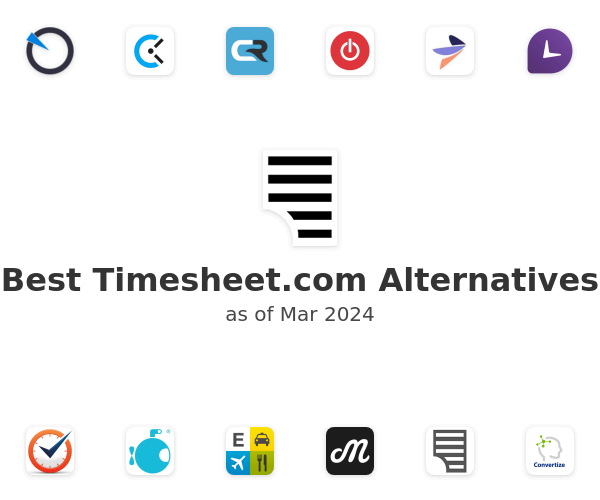 Best Timesheet.com Alternatives