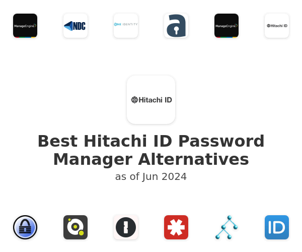 Best Hitachi ID Password Manager Alternatives