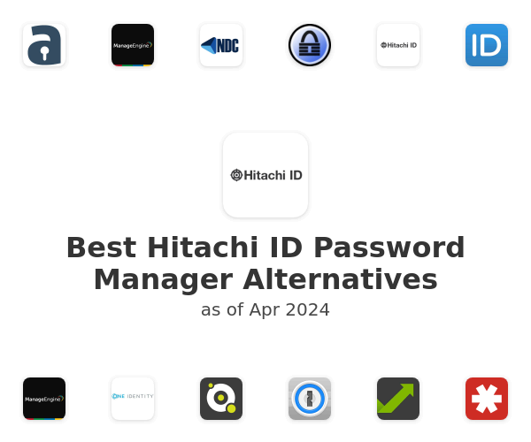 Best Hitachi ID Password Manager Alternatives