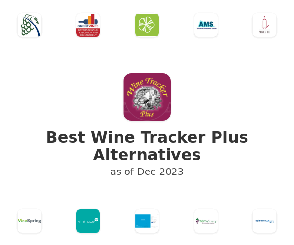 Best Wine Tracker Plus Alternatives