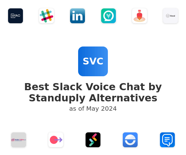 Best Slack Voice Chat by Standuply Alternatives