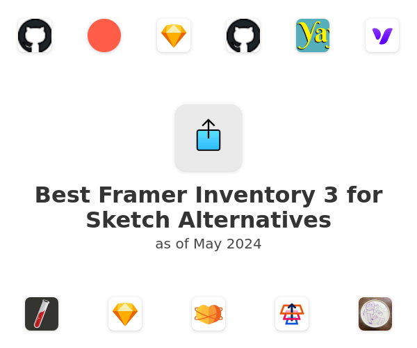 Best Framer Inventory 3 for Sketch Alternatives