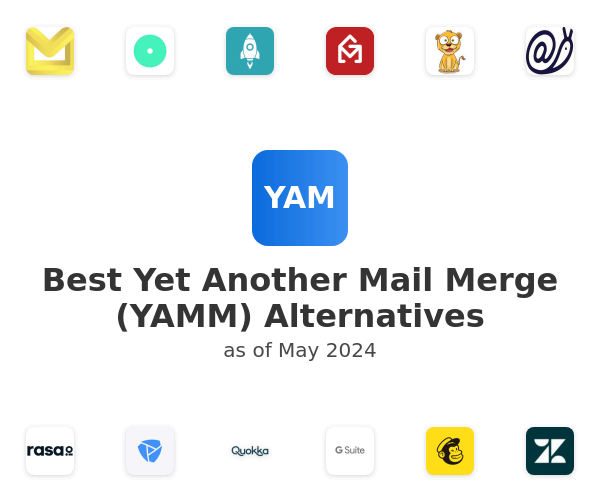 Best Yet Another Mail Merge (YAMM) Alternatives